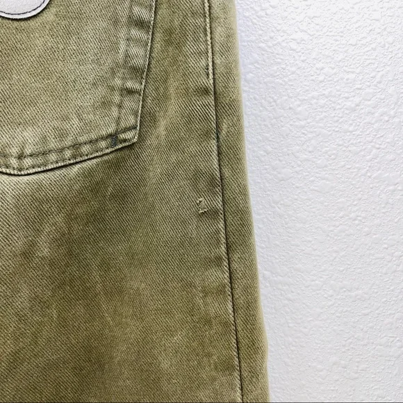 MOSCHINO Green super soft jeans relaxed straight pants joggers - Picture 9 of 10